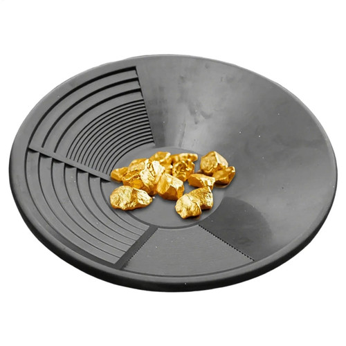 Plastic gold pan - plastic, basin